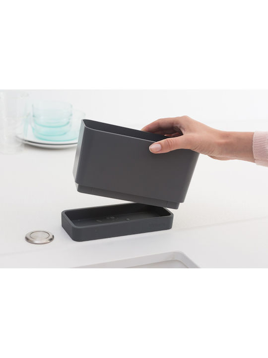 Brabantia Kitchen Sink Organizer Base Plastic Gray