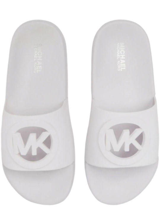 Jett Charm Chopout Women's Slides White