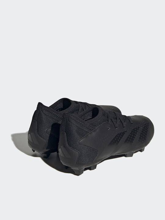 Predator Precision.3 FG Kids Soccer Cleats with Molded Outsole Core Black