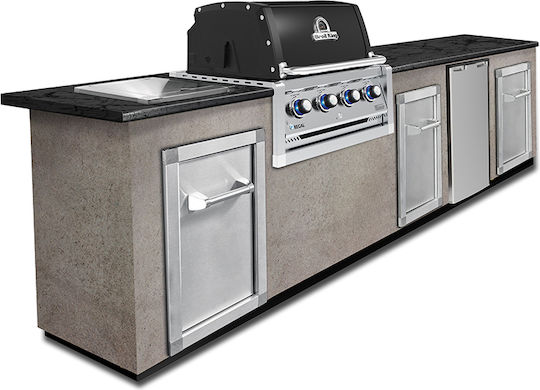 Broil King Regal 520 Grătar pe gaz Grătar 81bucx49buccm cu 5 buc 16kW