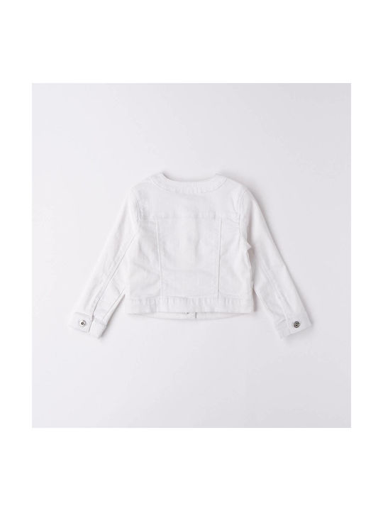 iDO Girls Casual Jacket White 4