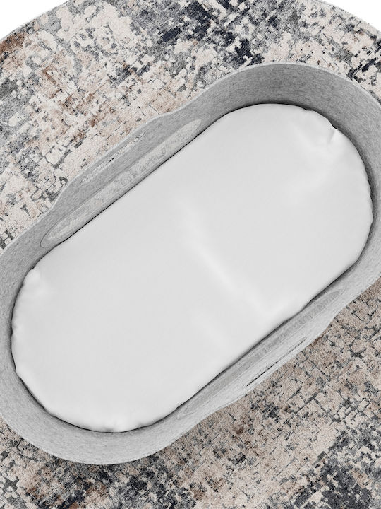 Snuz Wiege mit Matratze Light Grey & Dove Base