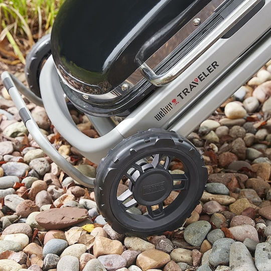 Weber Traveler Преносима Газово Барбекю Решетка 63.5брx34.3брсм. с 1 бр 3.8кВт