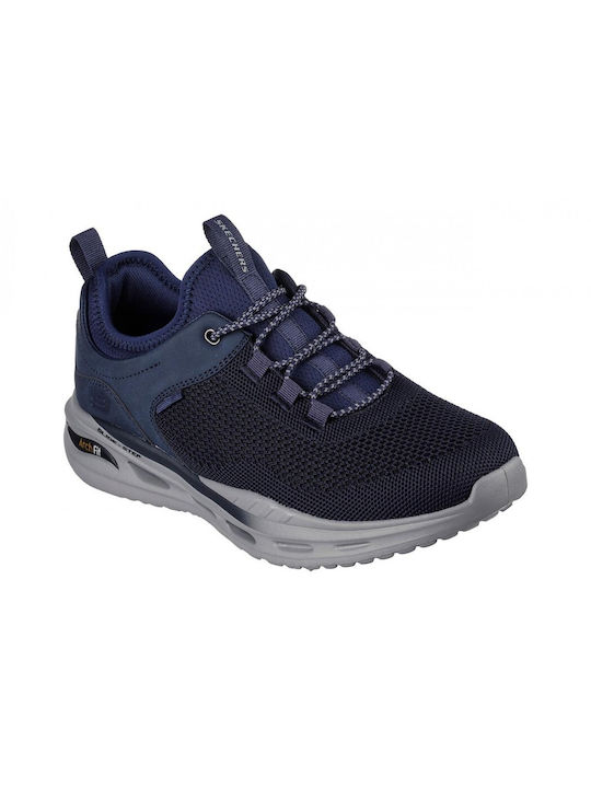 Skechers Arch Fit Orvan Ανδρικά Sneakers Navy Μπλε