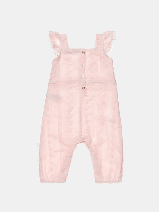 Alouette Baby Bodysuit Set Sleeveless with Accessories Pink