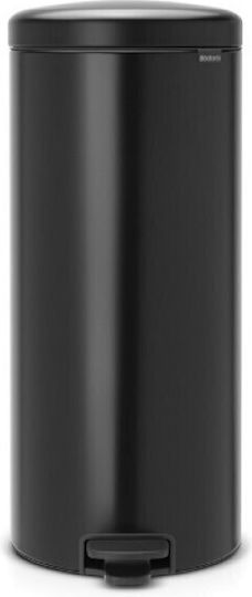 Brabantia Coș De Gunoi NewIcon Pedal Metalic Cu Pedală Negru 30lt