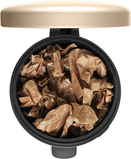 Brabantia NewIcon Κάδος Απορριμμάτων Μεταλλικός Champagne με Πεντάλ 20lt Brabantia NewIcon Κάδος Απορριμμάτων Μεταλλικός Champagne με Πεντάλ 20lt