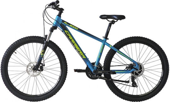 M7 2000 27.5" 2023 Bicicletă De Munte Albastră Cu 21 Nivele De Viteză Și Frâne Mecanice Cu Disc