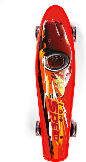 Seven 5.7" Complete Penny Board Κόκκινο Cars