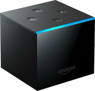 Amazon TV Box Fire TV Cube 2019 4K UHD με WiFi 2GB RAM και 16GB Αποθηκευτικό Χώρο με Λειτουργικό Android 9.0 και Alexa