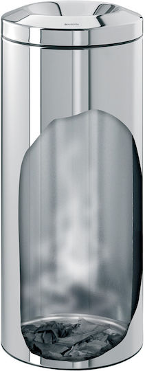 Brabantia Brabantia Flame Guard Waste Bin Made of Inox Brilliant Steel 30L