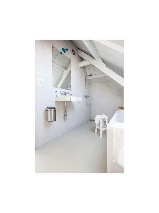 Brabantia Κάδος Απορριμμάτων από Ανοξείδωτο Ατσάλι Matt Steel FPP 3lt