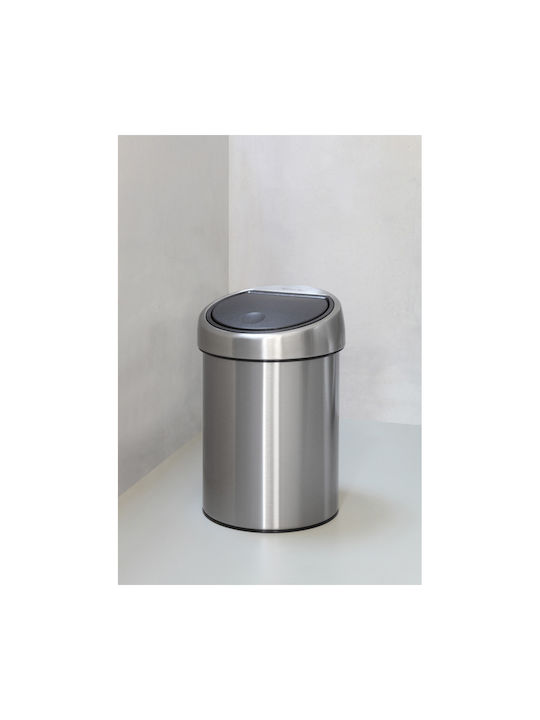 Brabantia Κάδος Απορριμμάτων από Ανοξείδωτο Ατσάλι Matt Steel FPP 3lt