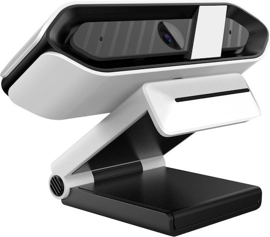 Lorgar Rapax 701 Web Camera 2K 60FPS with Autofocus and Privacy Cap White LRG-SC701WT