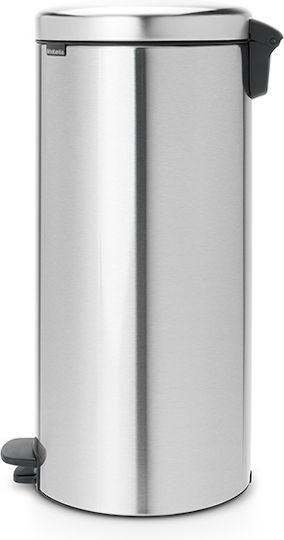 Brabantia Coș De Gunoi NewIcon Pedal Din Oțel Inoxidabil Cu Pedală Matt Steel FPP 30lt