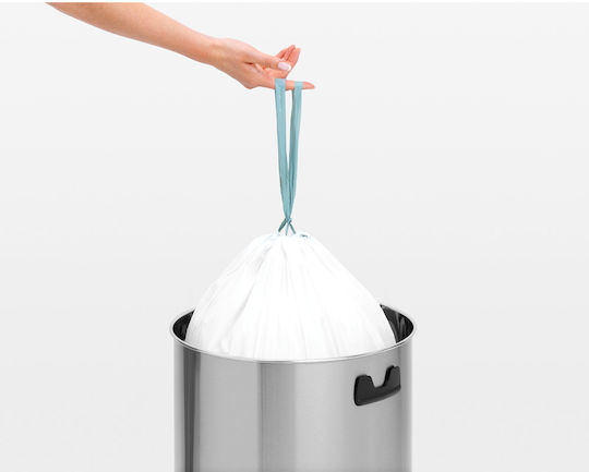 Brabantia Κάδος Απορριμμάτων από Ανοξείδωτο Ατσάλι Push Matt Steel 60lt