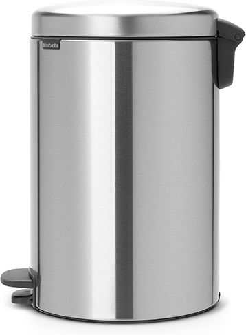Brabantia NewIcon Κάδος Απορριμμάτων από Ανοξείδωτο Ατσάλι Matt Steel με Πεντάλ 20lt Brabantia NewIcon Κάδος Απορριμμάτων από Ανοξείδωτο Ατσάλι Matt Steel με Πεντάλ 20lt