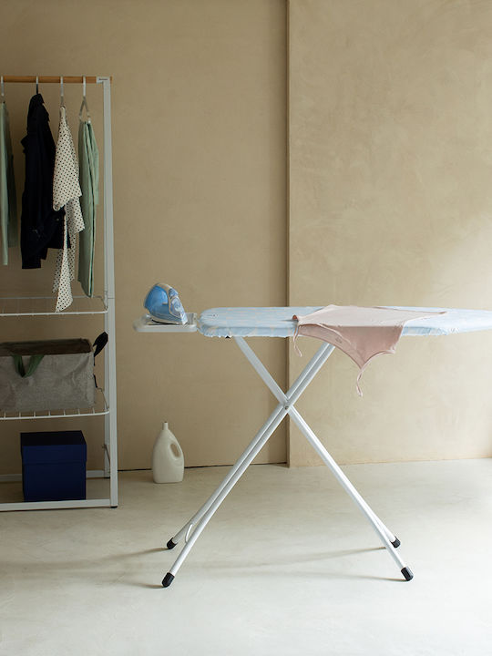 Brabantia Σιδερώστρα για Σίδερο Ατμού Σπαστή Fresh Breeze 124x45x98cm