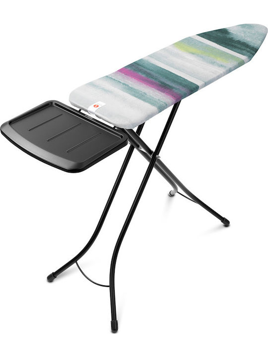 Brabantia Ironing Board for Steam Iron Foldable Morning Breeze 124x38x98cm