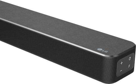 LG SN5Y Soundbar 2.1 Bluetooth and HDMI 310W with Wireless Subwoofer and Remote Control Black