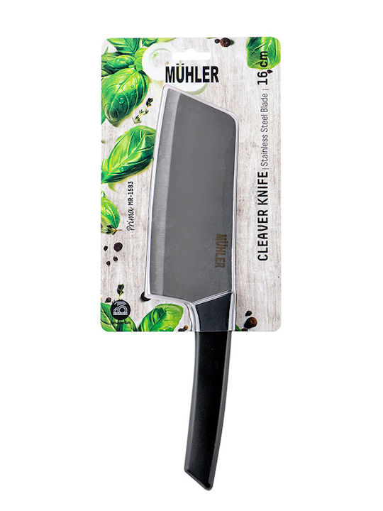 Muhler Prima Cleaver of Stainless Steel 16cm MR-1583