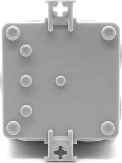 Arli Cutie electrică pentru montaj exterior IP55 75x75x40mm în culoarea Gri