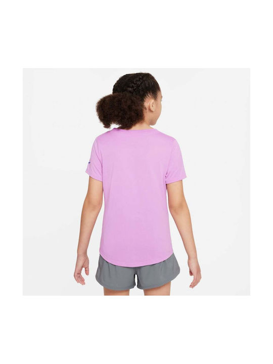 Nike Kids T-shirt Lilac Dri-FIT