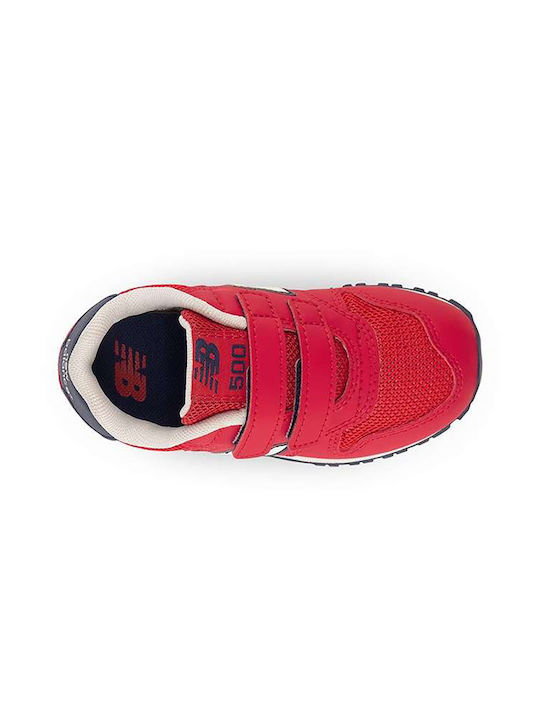 New Balance Kinder-Sneaker 500 mit Klettverschluss Rot