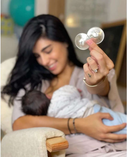 Silverette Nursing Cups Regular & Inel Siliconic Accesorii de Alăptare Nursing Cups Regular & Silicone Ring 2buc