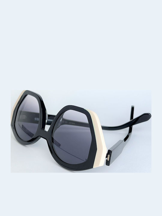 Zeus & Dione Thalia Damen Sonnenbrille mit Kunststoff Gestell C1
