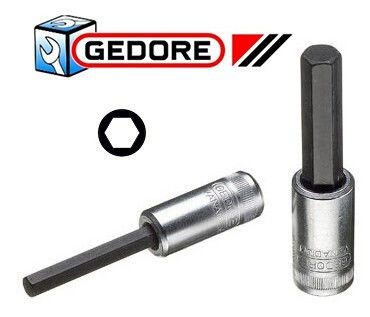 Gedore Priza Cheie tubulară cu Vârf Allen și Patrat de Prindere 1/2'' Dimensiune H5x180mm 1buc