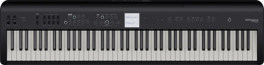 Roland (us) Electric Stage Piano FP-E50 with 88 Weighted Keys Built-in Speakers and Connection with Headphones and Computer Black