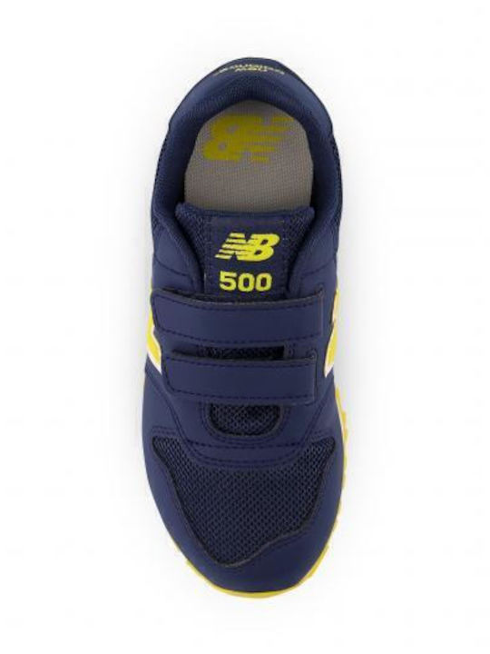 500 Kids Sneakers with Scratch Blauw