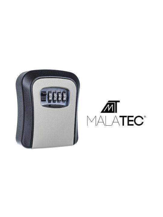 Malatec Wall Key Holder Metallic 7x10cm