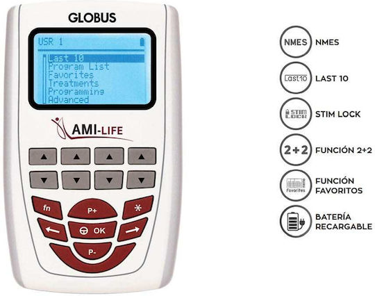 Globus Italia Ami Life EMS / TENS Total Body Portable Muscle Stimulator