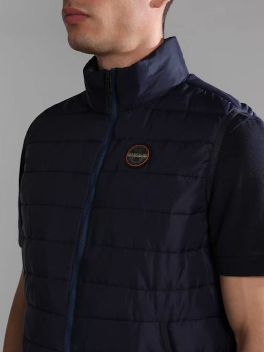 Acalmar Αμάνικο Μπουφάν Puffer Μπλε Σκούρο