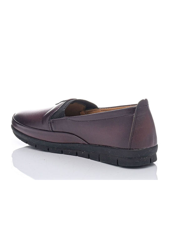 Γυναικεία Loafers σε Μπορντό Χρώμα