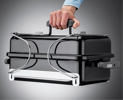 Weber Go-Anywhere Φορητή Ψησταριά Υγραερίου Σχάρας 41x26εκ. με 1 Εστία 2.1kW