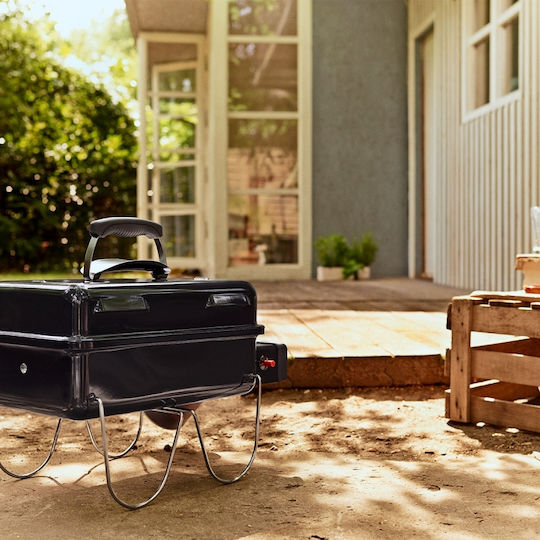 Weber Go-Anywhere Φορητή Ψησταριά Υγραερίου Σχάρας 41x26εκ. με 1 Εστία 2.1kW