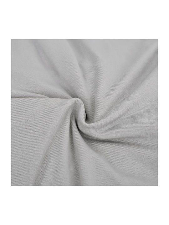 vidaXL Elastic Cover for Two Seater Sofa Grey 1pcs 332941