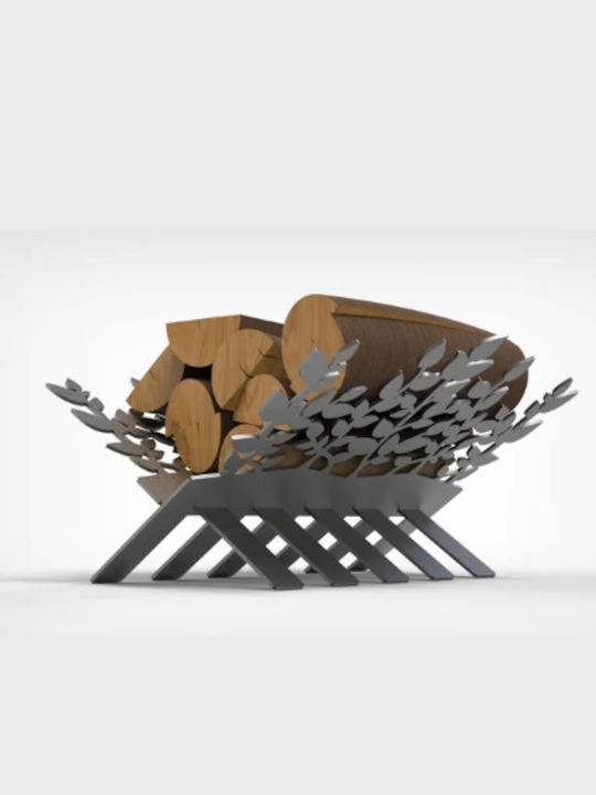 250500400SA1 Metalic Raft Depozitare lemne 44x25x25cm Argintiu 250500400SA1 Metalic Raft Depozitare lemne 44x25x25cm Argintiu