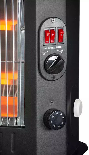 Kumtel KS 2710 Quartz Heater with Thermostat 2800W Black