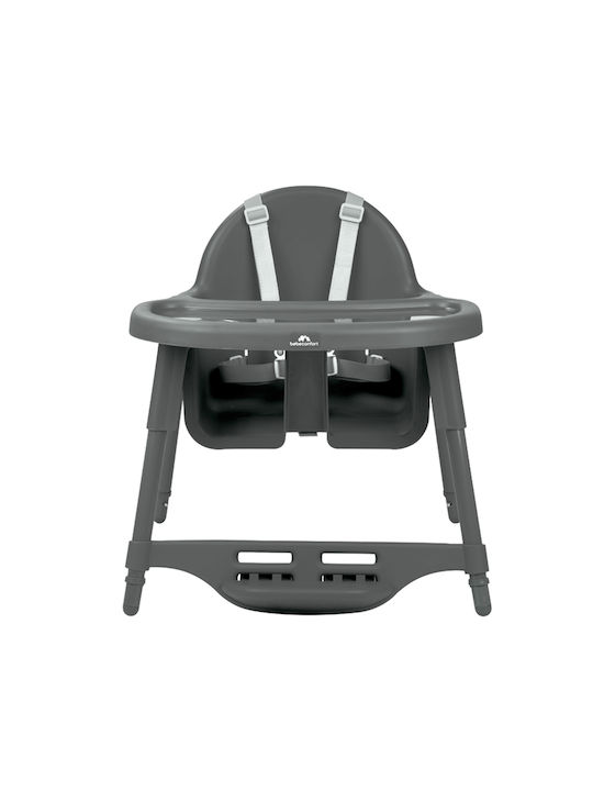 Bebe Confort Meely Столово Столчe 2 в 1 с Регулируема Височина Тъмносив