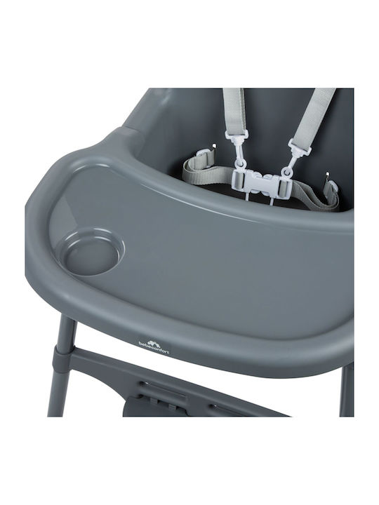 Bebe Confort Meely Столово Столчe 2 в 1 с Регулируема Височина Тъмносив