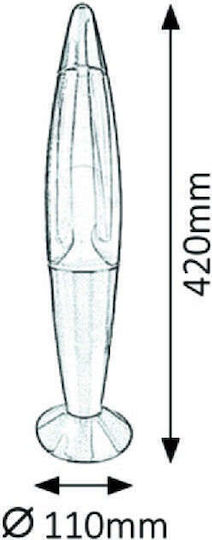 Rabalux Φωτιστικό Lollipop Lava Lamp