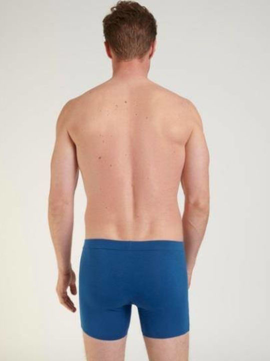Go Natural Men's Boxers Blue 2Pack