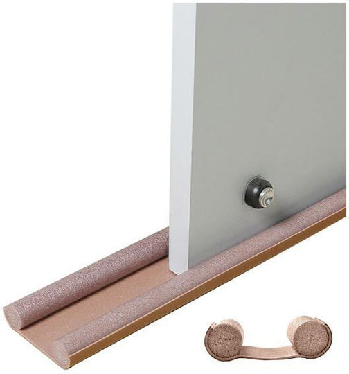 Foam Double Draft Stopper Door in Brown Color 0.95m