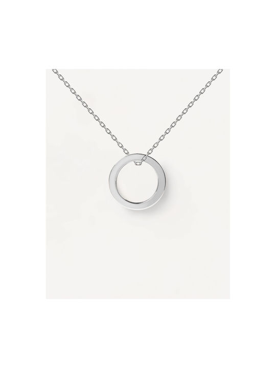 P D Paola Necklace from Silver with Zircon