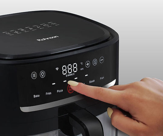 Rohnson Air Fryer with Wi-Fi 8lt Black R-2834