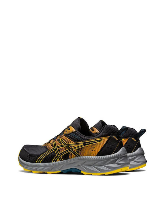 Gel-Venture 9 Men's Sport Shoes Trail Running Black Golden Yellow